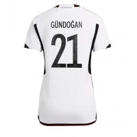 Tyskland Ilkay Gundogan #21 Fotballklær Hjemmedrakt Dame VM 2022 Kortermet